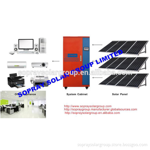 10kw complete set solar lighting system